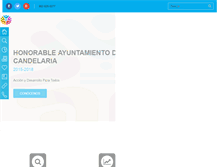 Tablet Screenshot of candelaria.gob.mx