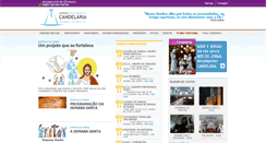 Desktop Screenshot of candelaria.org.br